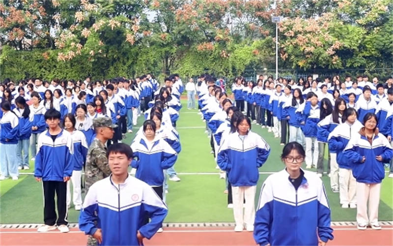 吉安理工学子课间操 元气满满的精神太棒了